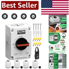 32A 1200V DC Solar Isolator Switch with DIY Options and Outdoor  Protection