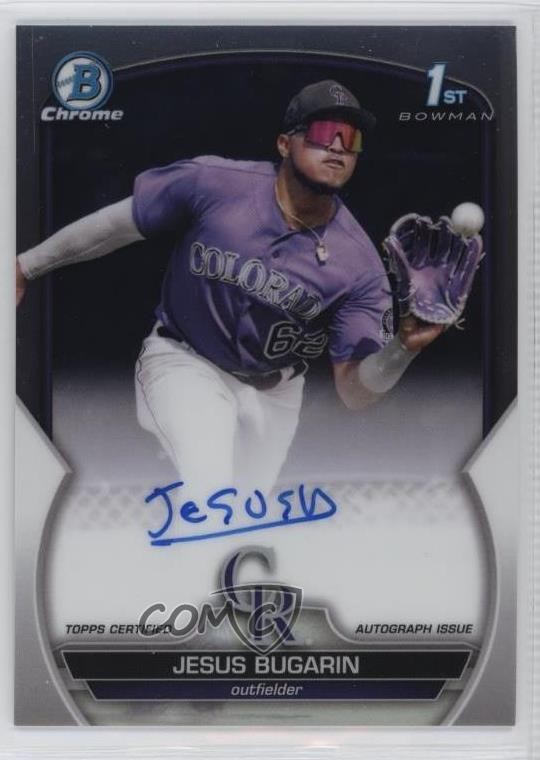 2023 Bowman Chrome Prospect Auto Jesus Bugarin #CPA-JB Auto 4z8