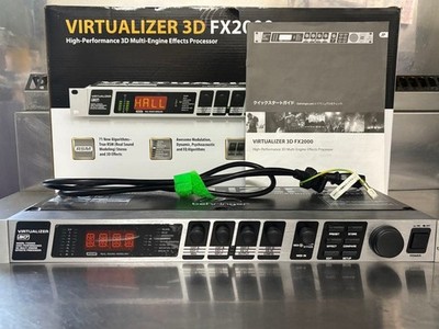 Behringer Virtualizer 3D FX2000  Multi  Effects  Processor  1U Rack  System