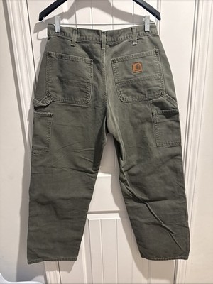 Carhartt B136 MOS Double Knee 38×30 Shop Mens Carhartt B136 MOS Dungaree Fit Double Knee Carpenter
