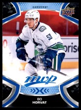 2021-22 Upper Deck MVP #53 Bo Horvat Blue