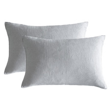 Se Softexly Muslin Pillowcases Queen Size 100 Cotton 2 Pack Linen Like Pillow