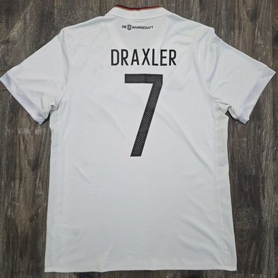 2017 Adidas Germany Home Soccer Jersey Julian Draxler Men L