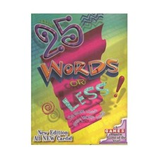 Winning Moves Boardgame 25 Words or Less (2000 Ed) Box VG/EX