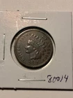 1874 Indian Cent -  Very Fine - Very Original - $1.99 Shipping