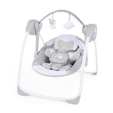 Portable Baby Swing 6 Speed Cushioned Folds Easy 0-9 Months 6-20 lbs Ingenuity