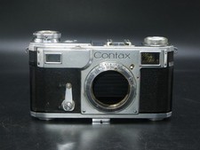 Vintage Contax II camera body Wartime production, READ