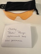 Authentic Oakley Replacement Lenses Radar Range Color Persimmon