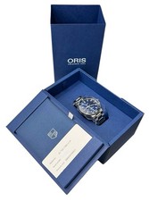 Oris Aquis Date Stainless Steel Blue Dial 43.5mm Automatic Movement Men’s 7789 7