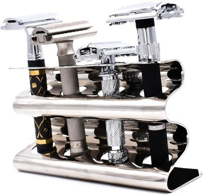 Parker safety razor Ständer für Sicherheitsrasierer Chrom