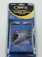 Streetglow Blue Led Windshield Washer Nozzles-chrome- Streetglow Blue Led Windshield Washer Nozzles-chrome-