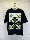 OFF WHITE WEED ARROW MEN T-SHIRT JERSEY SHIRT TEE ORIGINAL SIZE M MEDIUM