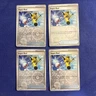 4x Super Rod 188/193 SVI Paldea Evolved Pokemon Reverse Holo Playset NM