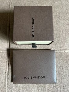 Louis Vuitton 3.5x 3.75 x 2.5" Drawer Style Box/Storage Empty with Gift Envelope
