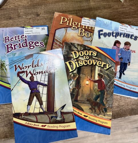 ABeka 3rd grade READING SET 3 Student Readers 5 Books - Picture 1 of 6