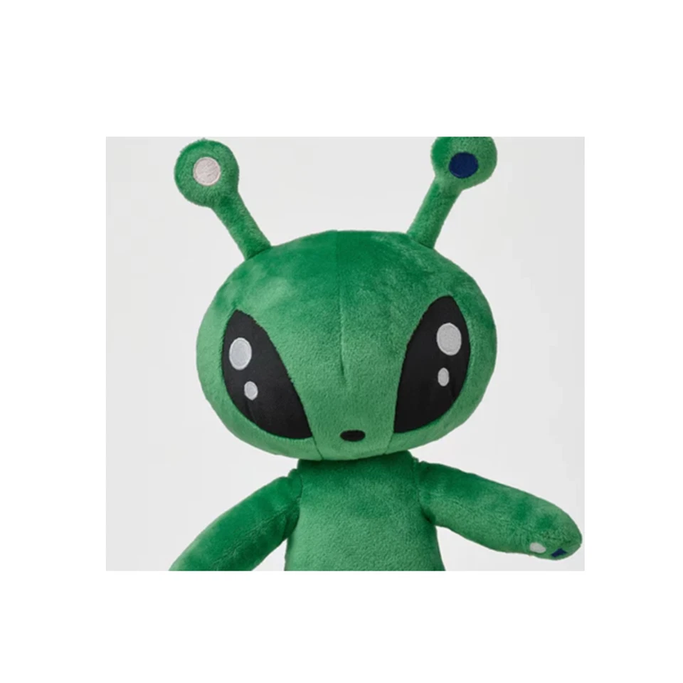 Muñeca de peluche Ikea Alien AFTONSPARV juguete niños verde suave 13" regalo Foto 2 de 4