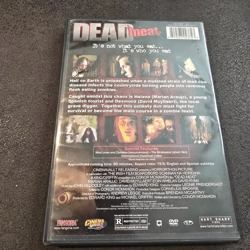 Lot of 3 Fangoria DVDs – Gorezone Dead Meat Axed Germ Z Horror OOP HTF Rare - Picture 10 of 20