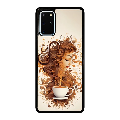 For Samsung S21 S22 S23 S24 Ultra FE girl through cafe coffee Anti scratch Cover - 第 6/25 張圖片