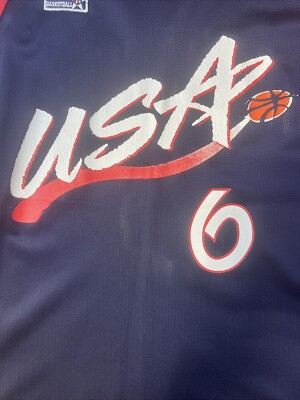 VTG 90's Penny Hardaway Dream Team USA Olympic Champion Jersey