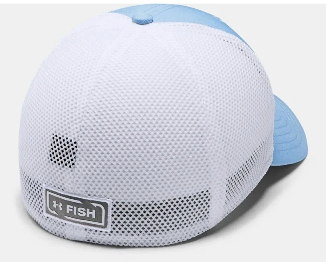 Under Armour Men's Fish Hunter Cap Carolina Blue L/XL