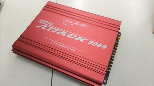 MAC AUDIO RED ATTACK 5000 4-channel Car Power Amplifier in Good Condition