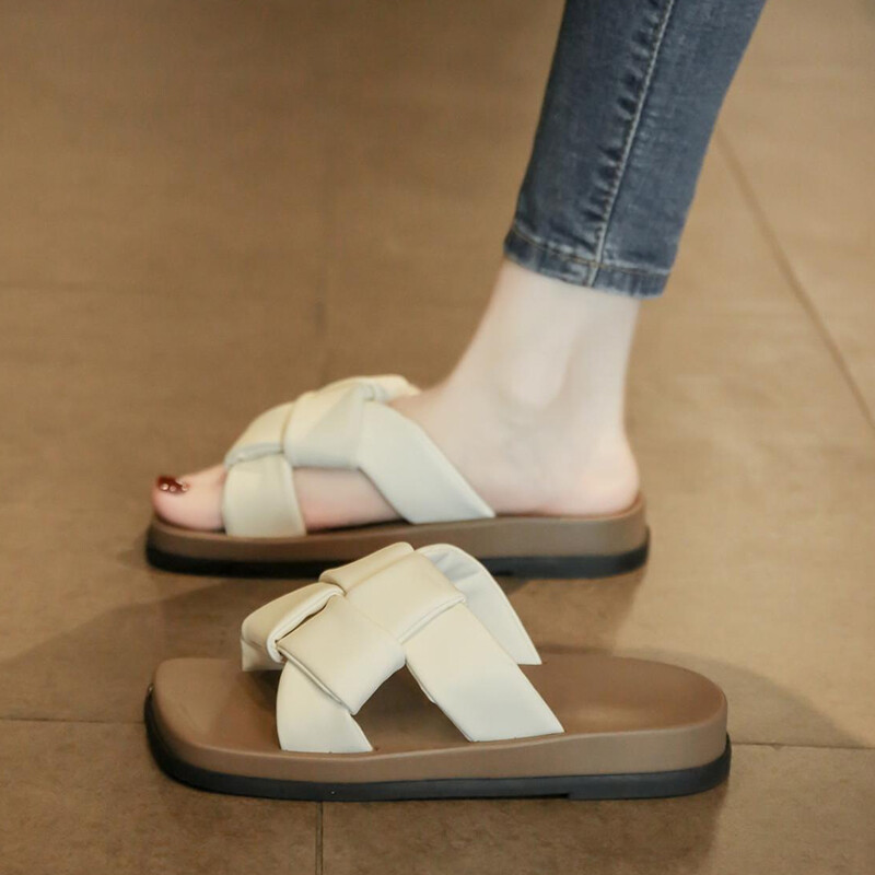 SAOLA ZARA Cool Pantofole Donna Platform Sandali da Spiaggia Suola Morbida Scarpe Piatte