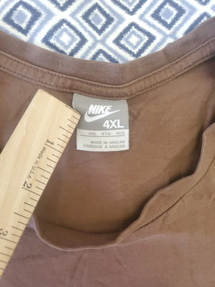 Camiseta vintage Nike In The Game durante 25 años talla 4XL Foto 4 de 4