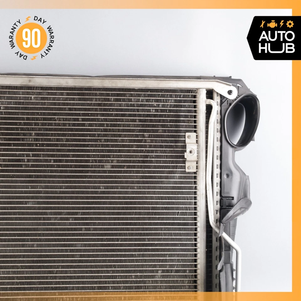 00-06 Mercedes W220 S430 CL500 Motor Refrigeración Radiador Aire A/C Condensador Fabricante de Equipo Original Foto 3 de 4