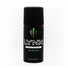 Lynx Africa Deodorant & Body Spray 35ml Travel Size Holiday