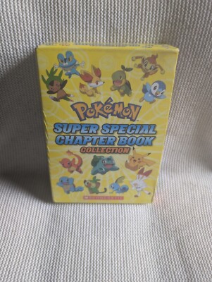 Pokemon Super Special Chapter Book Collection Flip Book Set w/ 4