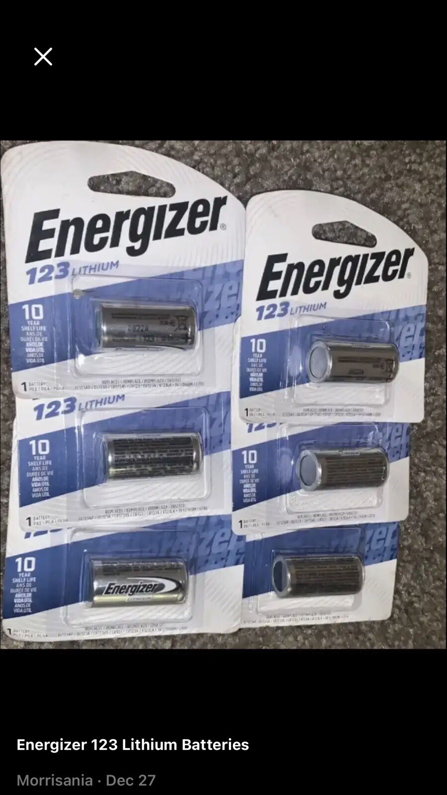 Energizer Batteries 6 Pack-image