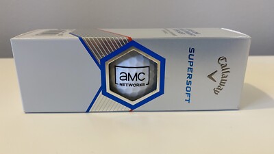 NEW 6 Callaway Supersoft Golf Balls AMC Networks