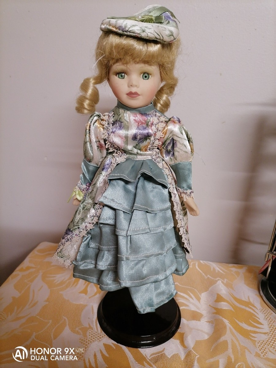 Robe De Poupée Ancienne Fin XIXe / Début XXe Siècle - Magnifique, Occasion, Vintage