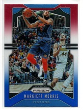 2019-20 Prizm Red White Blue #245 Markieff Morris Detroit Pistons
