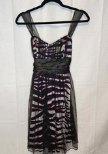Windsor Dress Animal Print 80's Style Size 5 Theme Party