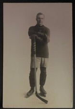 1922-23 Type 1 B&W Photo Art Ross Hamilton Tigers Coach NHL Hockey HHOF Vintage