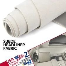 Suede Headliner Foam Fabric Upholstery Roof Liner Repair Replacement Renovation