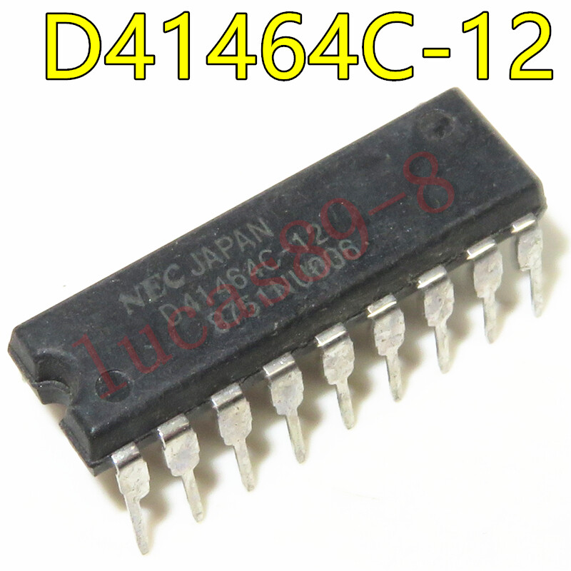 10 Circuiti Integrati NEC D41464C-10 DIP-18 10NS