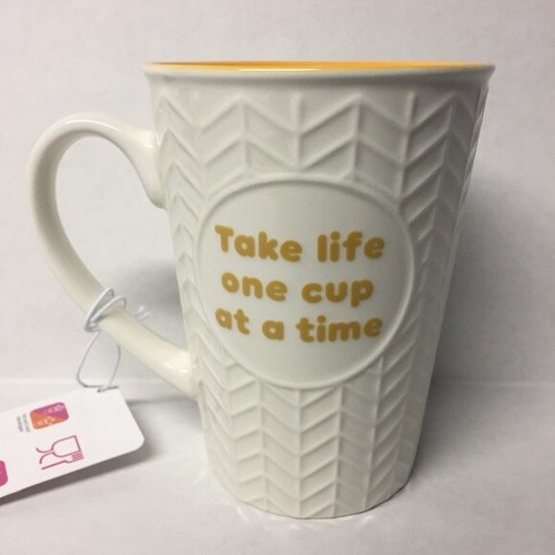 Dunkin Mug Take Life One Cup at a Time 