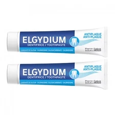 Elgydium Anti-Plaque Toothpaste 2 x 75ml