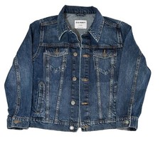 Old Navy Girl s Blue Denim Jean Jacket Size Large 10-12