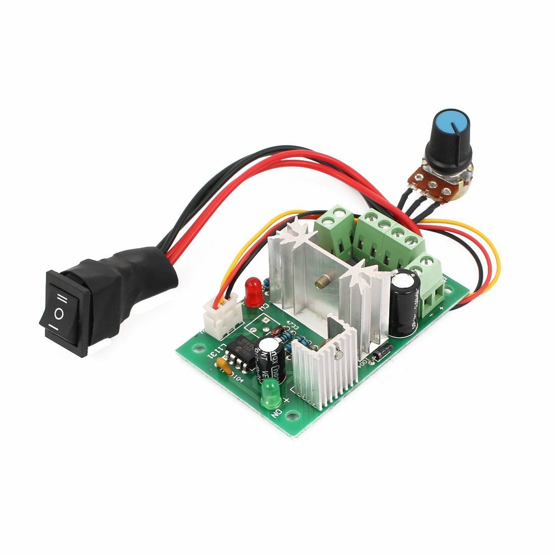 6-30V DC Motor speed Controller Reversible PWM Control Forward