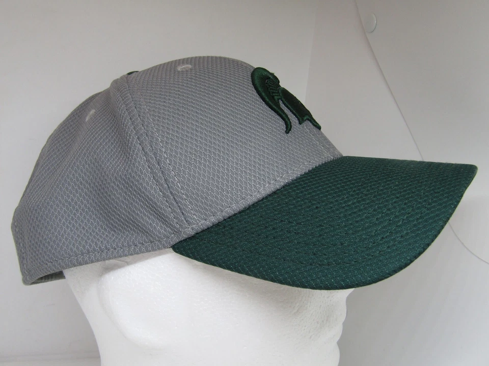 Gorra de baile New Era Michigan State Spartans verde y gris L/XL para hombre. Foto 3 de 4