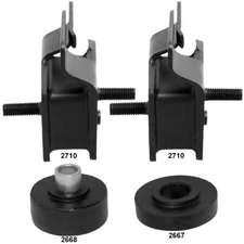 Engine Motor Mounts & Trans Mounts 4PCS for Dodge W250, W350 93-89 5.9L DIESEL