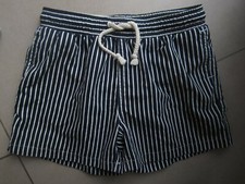 BNWT NEW Havacoa Boys SWIM TRUNKS SHORTS Age 12 NAVY WHITE FINE STRIPE RRP £60 