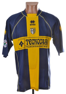 Maillot De Foot Parma FC Extérieur 2005/2006 - Erreà - XL - #9 Corradi (porté Match)
