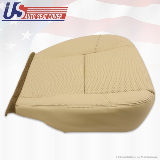 2007 2008 Cadillac Escalade leather seat cover fits left or right very light tan eBay