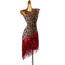 Ballroom Latin dance Competition dress adult jitterbug Women's Dancewear LQ165