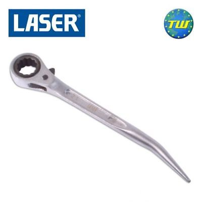 Flush Bi-HEX Scaffolders Spanner 0192 Laser 21mm Ratchet Scaffold Podger