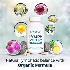Herbal Lymph System Support Supplement - Lymp...
